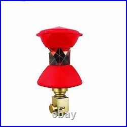 NEW red 360 Degree Reflective Prism for Robotic Total Station Leica style or 5/8