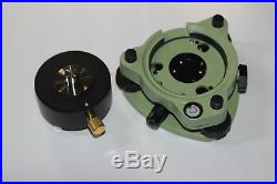 New GPS Carrier With Lock & Green Tribrach With Optical Plummet For GPS GPS RTK