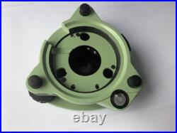 New Green Tribrach Without Optical Plummet For Total Station / Prism