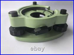 New Green Tribrach Without Optical Plummet For Total Station / Prism