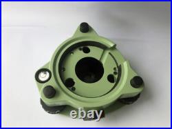 New Green Tribrach Without Optical Plummet For Total Station / Prism