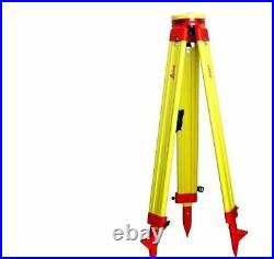 New Heavy LEICA Wooden Tripod for Survey Instrument Total Station Level 