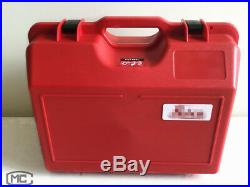 New Red Hard Carrying Case For Leica Ts02 Ts06 Ts09 Total Station