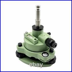 New Swiss-style GREEN TRIBRACH & ADAPTER WITH OPTICAL PLUMMET FITS PRISM SETUP