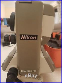 Nikon DTM310 Total Station with calibration certificate surveying with Leica