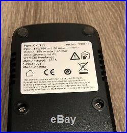 Original Leica GKL311 Professional Single Charger For GEB 212, GEB 221, (799185)