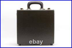 RARE! MINT Leica Genuine Olive Color Trunk Hard Case For Camera, Lens #JAPAN