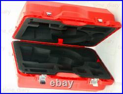 NEW RED COLOR Hard Carrying CASE for LEICA TPS TCR300/400/700/800 TOTAL STATION 