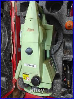 Robotic Total Station Leica TCR 1105, GSI version 2.21 Robotic Total Station Leica TCR 1105, GSI version 2.21