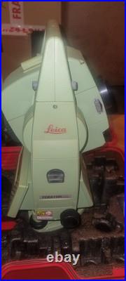 Robotic Total Station Leica TCRA 1105 plus extended range powersearch Calibrated