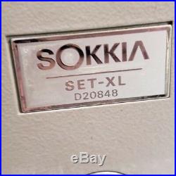 Sokkia Set-xl Total Station, Surveying, Topcon, Trimble, Surveyors, Nikon, Leica