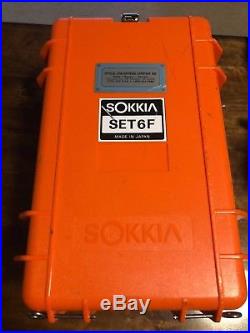 Sokkia Set6f Surveying Total Station, Topcon, Trimble, Topcon, Nikon, Transit, Leica
