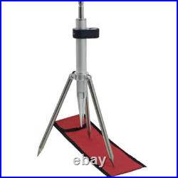 Stainless Steel Mini Tripod Prism Pole Holder for Trimble Leica Total Station
