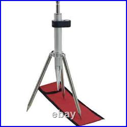 Stainless Steel Mini Tripod Prism Pole Holder for Trimble Leica Total Station