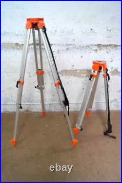 Survey Level Aluminum Tripod for Leica Sokkia, Topcon Total Station Lot of 6 Pcs