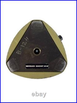 Survey Prism with KARA Base & Wild GDF22 Tribrach for Total Station Setup