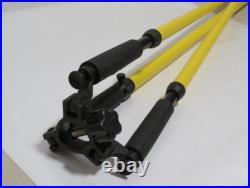 Surveying Prism Pole Tripod Enhancing Precision for Total Station, GPS