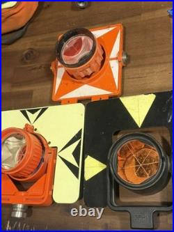 Surveying Prism Target x 3 Leica, Omni, Lot of 3, Make offer, See Pictures
