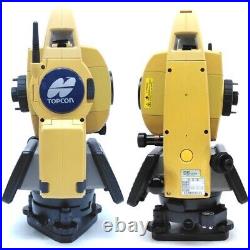 TOPCON DS-105AC Total Station Set Calibration was performed