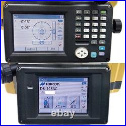 TOPCON DS-105AC Total Station Set Calibration was performed