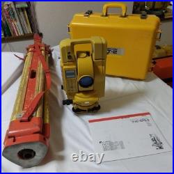 TOPCON ET-2 TOTAL STATION Battery replaced and inspected Includes precision trip