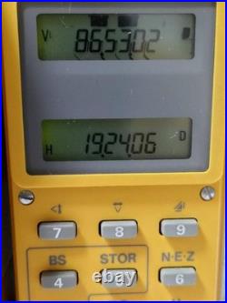 TOPCON ET-2 TOTAL STATION Battery replaced and inspected Includes precision trip