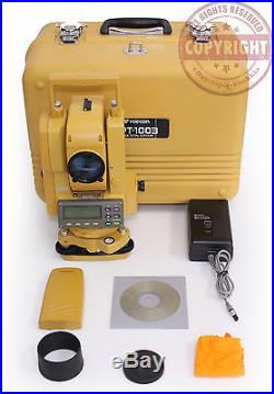 Topcon Gpt-1003 Prismless Surveying Total Station, Trimble, Sokkia, Nikon, Leica