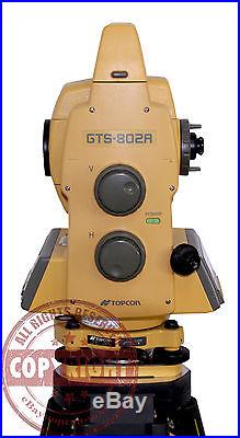 Topcon Gts-802a Robotic Surveying Total Station, Sokkia, Trimble, Leica, Robot