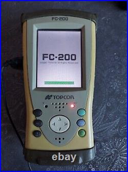 TOPCON Total Station Data Collector FC-200 FC-100. Fast Shipping