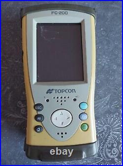 TOPCON Total Station Data Collector FC-200 FC-100. Fast Shipping