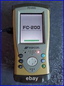 TOPCON Total Station Data Collector FC-200 FC-100. Fast Shipping