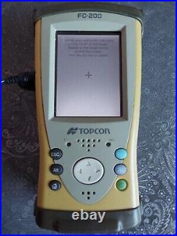 TOPCON Total Station Data Collector FC-200 FC-100. Fast Shipping