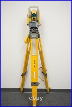 Topcon DS105 AC+ 5 Robotic Total Station FC-236 Data Collector With TopSurv v. 8.2