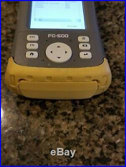 Topcon FC-500 GPS GNSS Total Station Data Collector Controller with Magnet Field