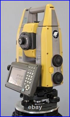 Topcon GT-503 3 Robotic Survey Total Station Kit with FC-5000 Tablet Magnet RC-5