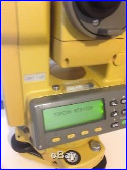 Topcon Gts-226 Surveying Total Station Fully Tested Calibrated