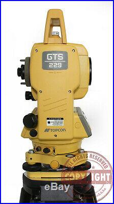 Topcon Gts-229 Surveying Total Station, Trimble, Sokkia, Nikon, Leica, Transit