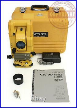 Topcon Gts-301 Surveying Total Station, Trimble, Sokkia, Nikon, Leica, Transit