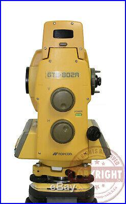 Topcon Gts-802a One Man Robotic Surveying Total Station, Sokkia, Trimble, Leica