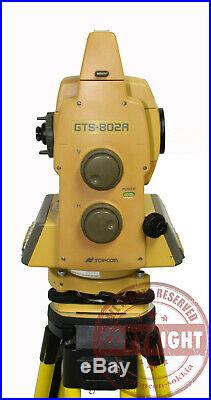 Topcon Gts-802a Robotic Surveying Total Station, Sokkia, Leica, Trimble, Survey Pro