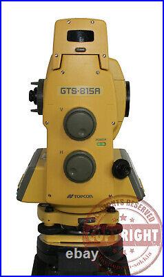 Topcon Gts-815a Robotic Surveying Total Station Package, Trimble, Sokkia, Leica