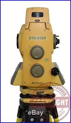 Topcon Gts-815a Robotic Surveying Total Station, Trimble, Sokkia, Leica, Robot