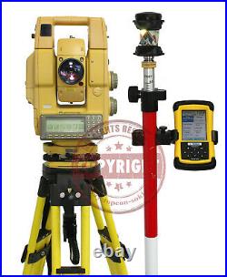 Topcon Gts-825a Robotic Surveying Total Station, Trimble, Sokkia, Leica