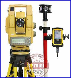 Topcon Gts-825a Robotic Surveying Total Station, Trimble, Sokkia, Leica, One Man