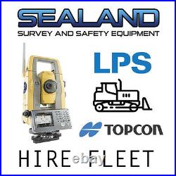 Topcon Machine Control PS Total Station Running LPS Hire Rate Per Week