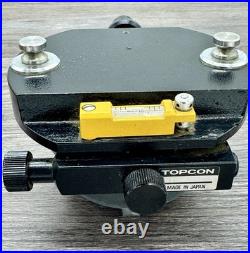 Topcon Optical Tribrach For Total Station, Gps, Surveying, Sokkia + Azimuth Base