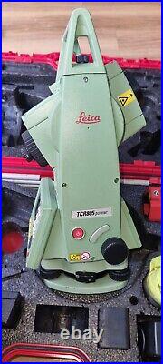 Total Station Leica TCR805. Calibrated
