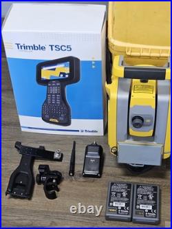 Trimble S5 3 DR Plus Robotic Total Station Kit TSC5 Access MT1000 DR+