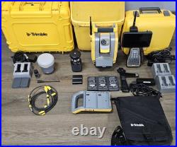 Trimble S5 3 DR+ Robotic Total Station Kit TSC7 R12i GNSS Receiver Setup Trimble S5 3 DR+ Robotic Total Station Kit TSC7 R12i GNSS Receiver Setup