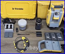 Trimble S5 3 DR+ Robotic Total Station Kit TSC7 R12i GNSS Receiver Setup Trimble S5 3 DR+ Robotic Total Station Kit TSC7 R12i GNSS Receiver Setup
